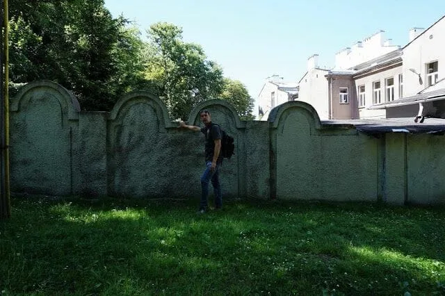  muro gueto Cracovia