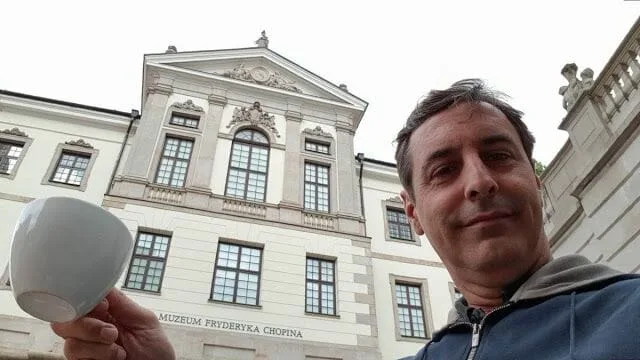 La Varsovia de Chopin, con taza