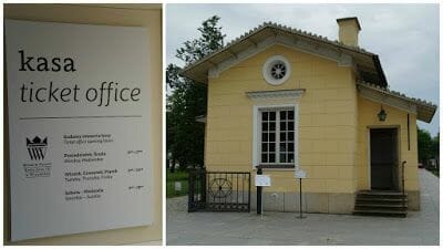 Palacio Wilanów Varsovia venta entradas