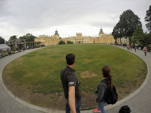 Palacio Wilanów Varsovia panoramica