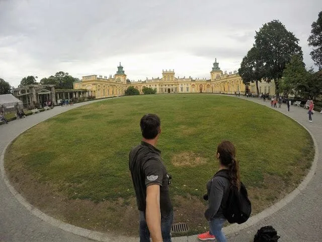 Palacio Wilanów Varsovia panoramica