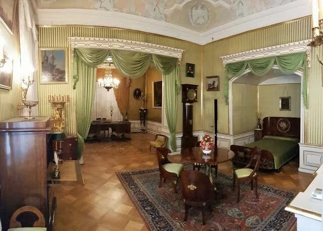 Palacio Wilanów Varsovia habitaciones