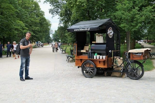 Palacio Wilanów Varsovia cafe