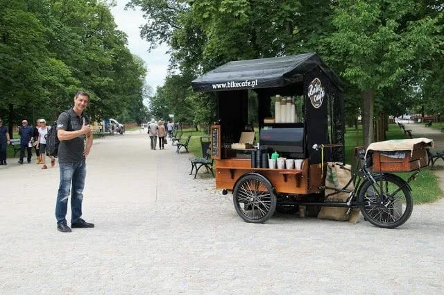 Palacio Wilanów Varsovia cafe