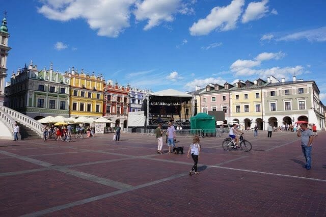 La Rynek Wielki o plaza principal - qué ver en Zamosc