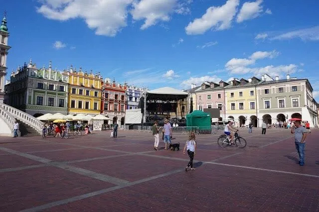La Rynek Wielki o plaza principal - qué ver en Zamosc