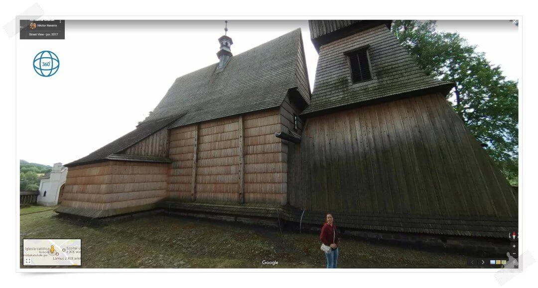 iglesia madera haczow