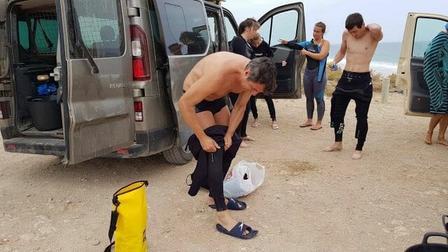 surfeando
