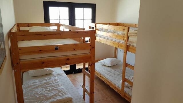 habitaciones del Planet Surf Fuerteventura