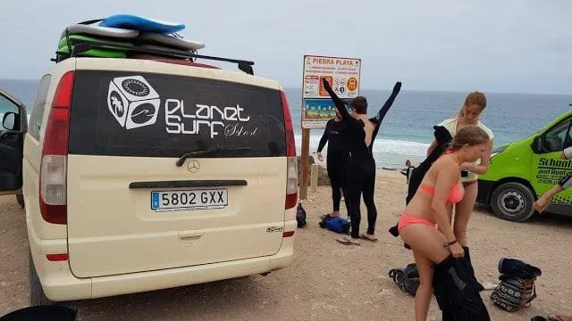 surf en norte de Fuerteventura