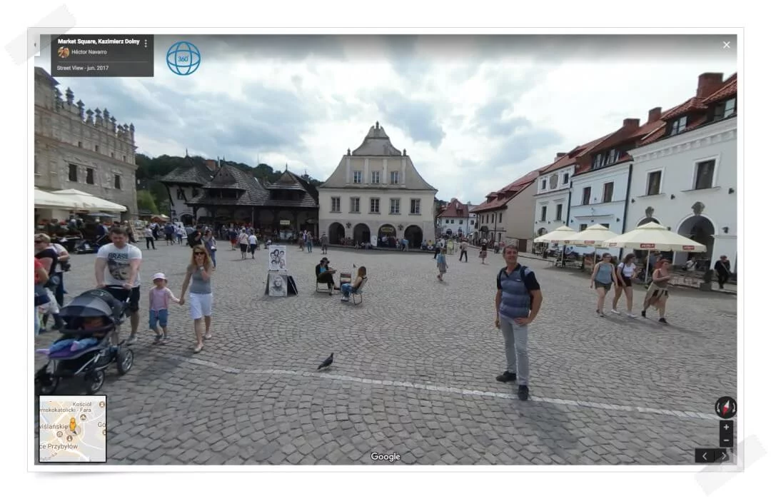 plaza Kazimierz Dolny
