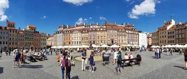 Plaza del Casco Antiguo de Varsovia