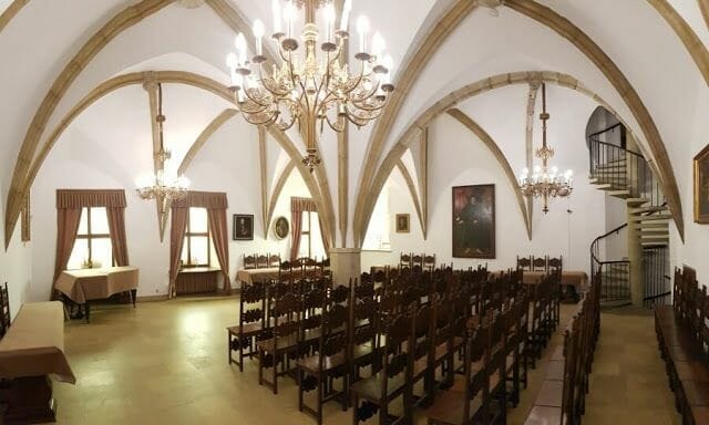 Castillo Żupny interior