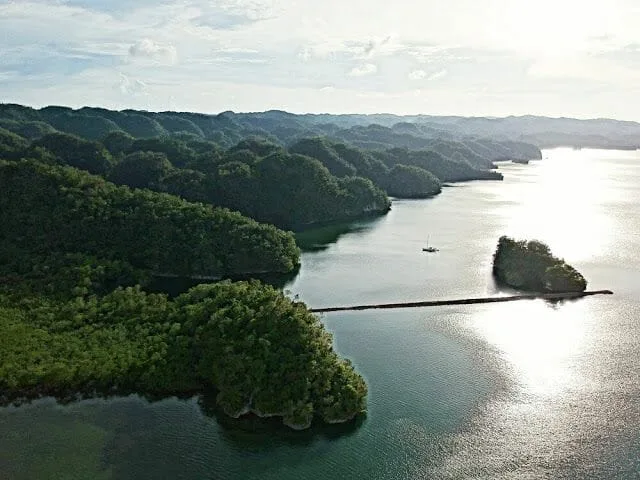 parque Nacional los Haitises desde nuestro drone
