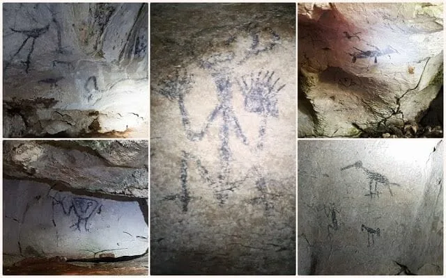 pictografías del parque Nacional los Haitises