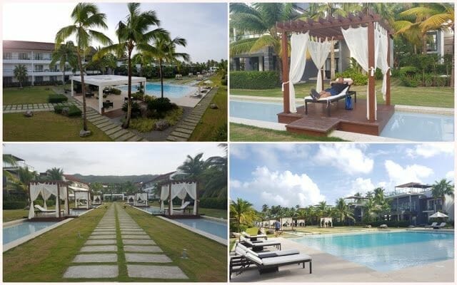 piscinas del hotel Sublime samaná