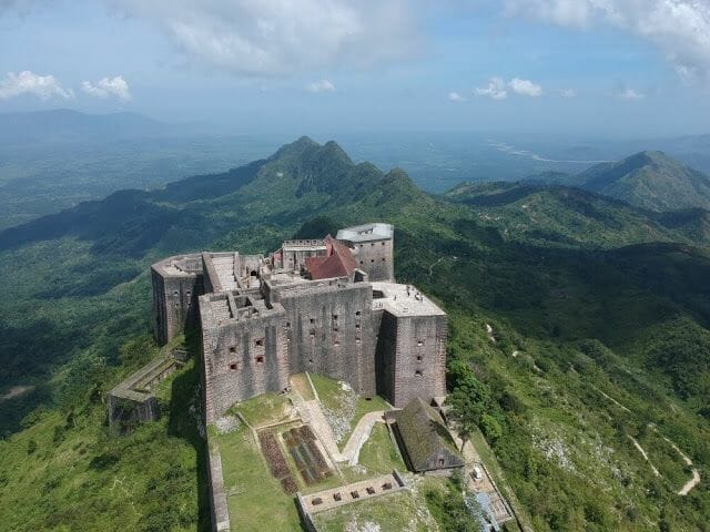 Citadelle laferrière de Haití vista pájaro