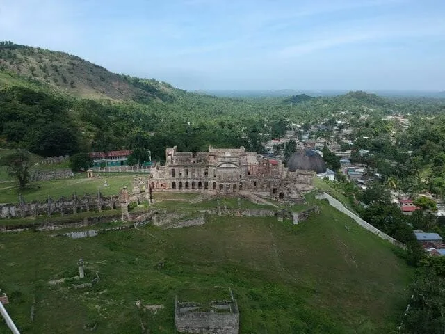PALACIO DE SANS SOUCI vista aerea