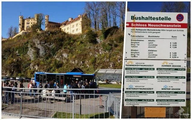Bus Castillo de Neuschwanstein