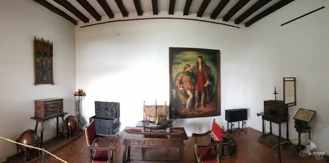 interior castillo de América