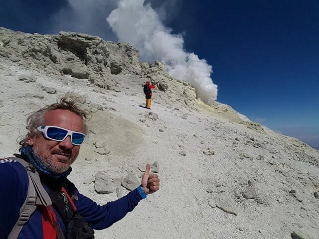Fumarolas - Ascenso al Damavand