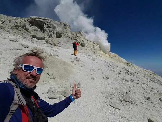 Fumarolas - Ascenso al Damavand