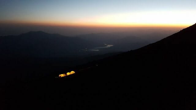 vistas antes de dormir