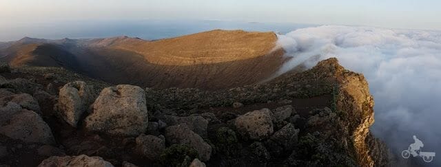 ascensión al pico de la Zarza en Fuerteventura.