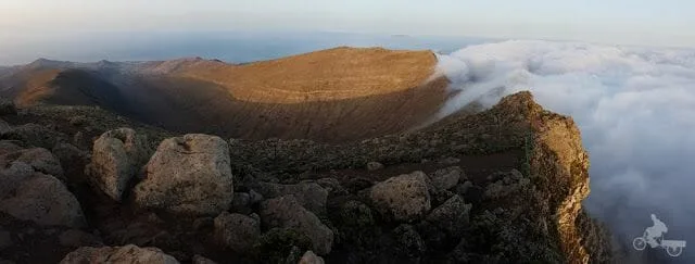 ascensión al pico de la Zarza en Fuerteventura.