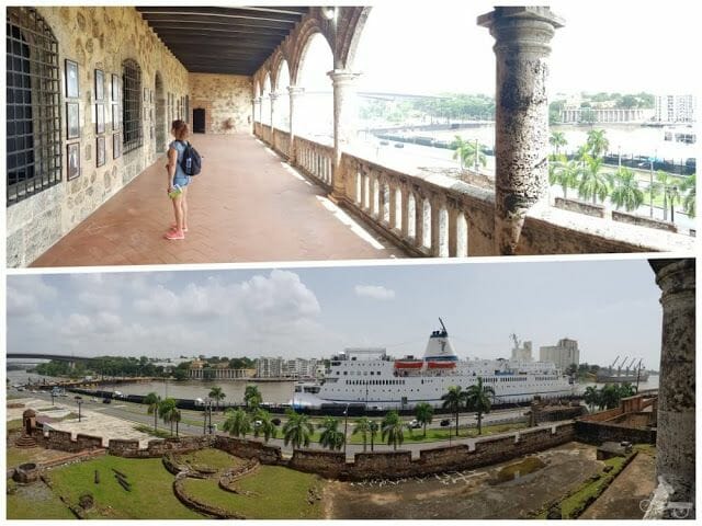 alcázar de Colón y rio ozama