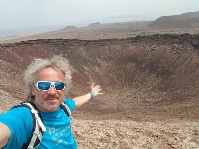 cima volcán Calderón Hondo