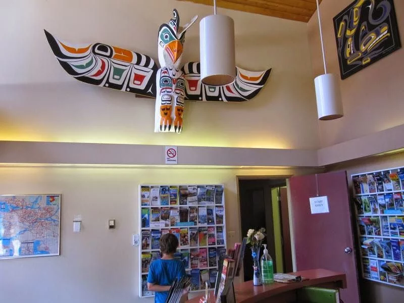 Recepción Camping Vancouver