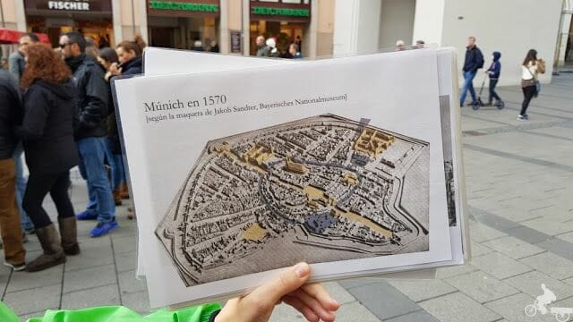 casco historico munich plano 1570