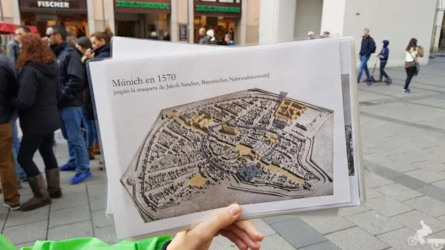 casco historico munich plano 1570