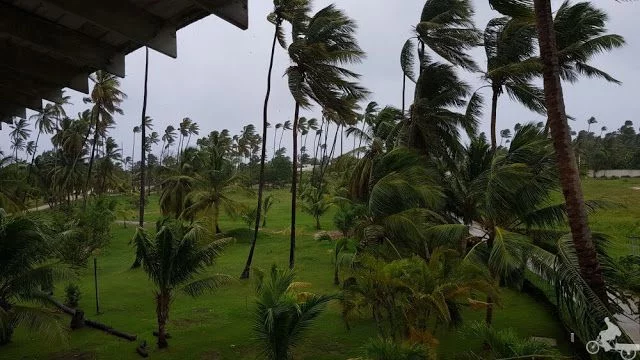 viento de huracán