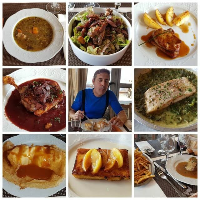 comida restaurante de la estación Guzet Chalet de Beauregard 