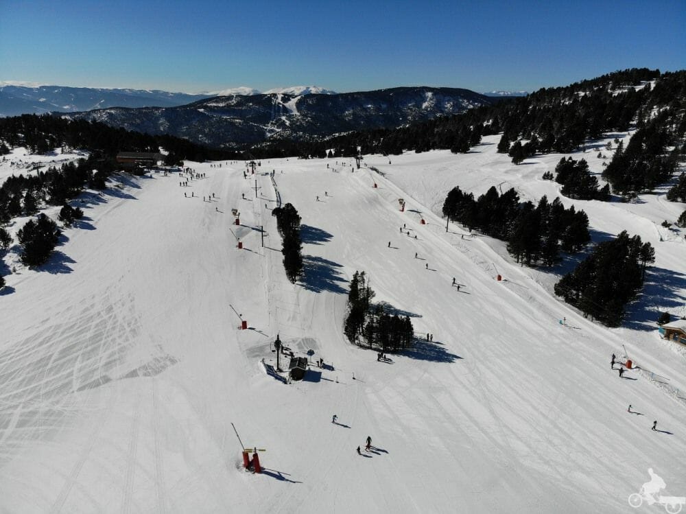 esquiar en Les Angles