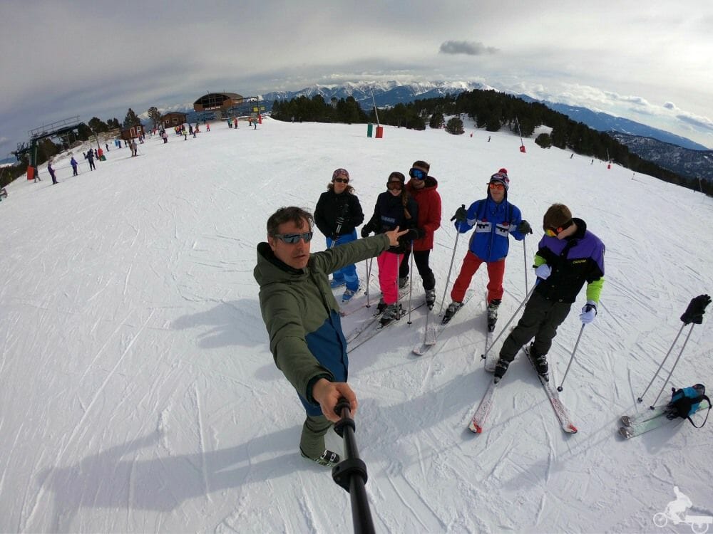 esquiar en Les Angles