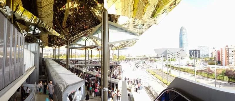 Mercado de los Encantes- lugares poco turísticos de Barcelona