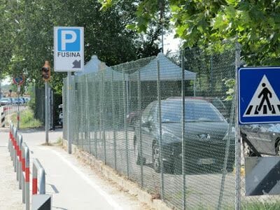parking aparcamiento fusina