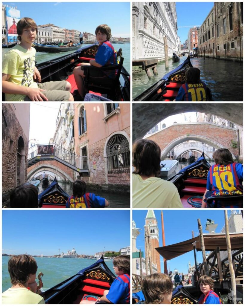 vistas desde gondola venecia gran canal