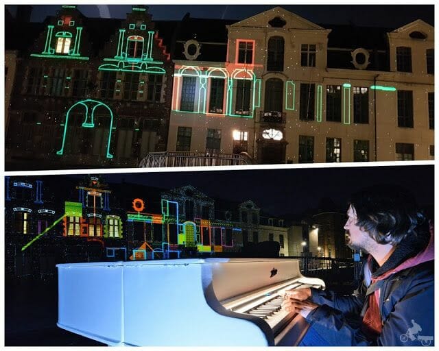 festival de luz Gante