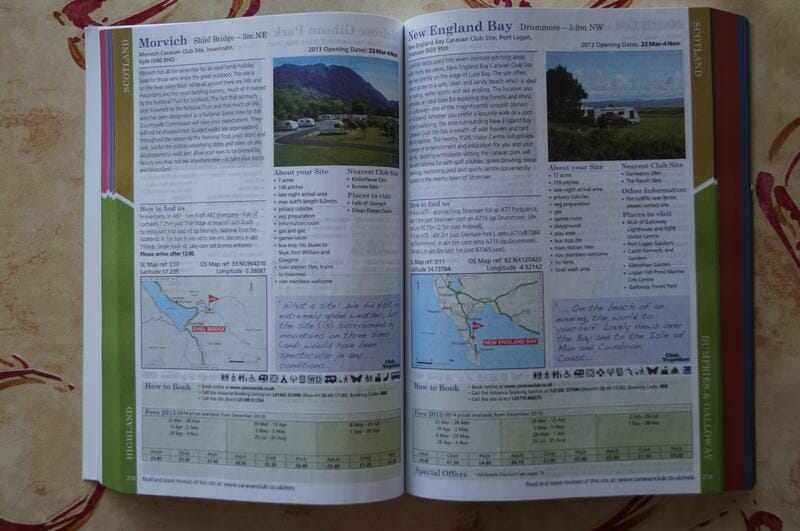 libro caravan club inglaterra