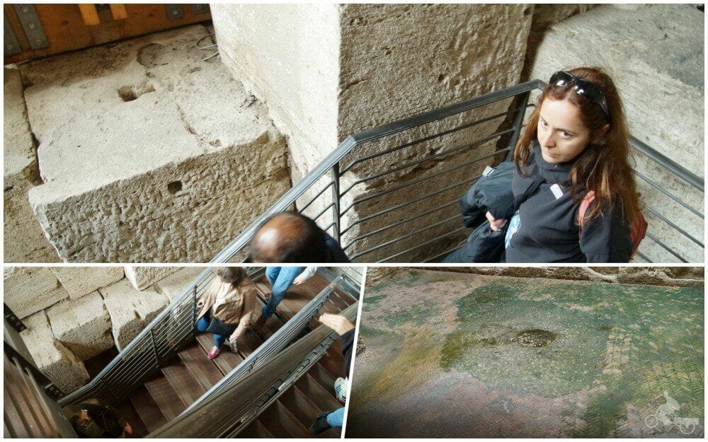 bajar a subterraneos coliseo