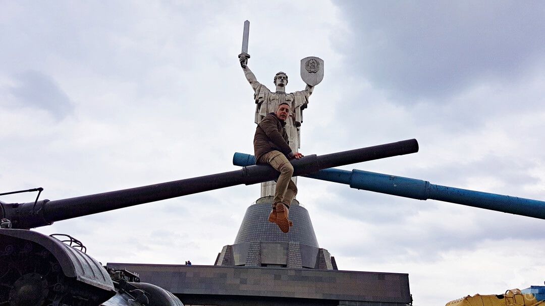 estatua madre Patria de Kiev