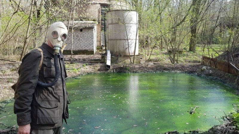 viajar a chernobyl mascara
