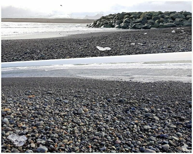 playa diamantes islandia