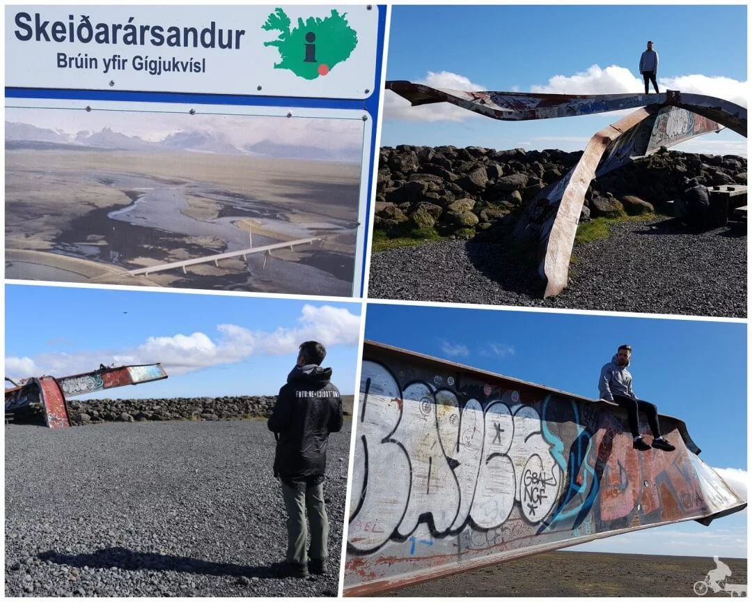 puente Skeiðarársandur - Parque nacional Skaftafell Islandia