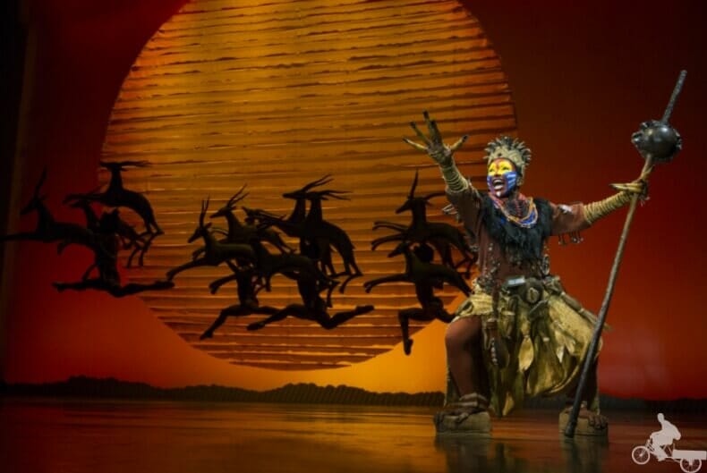 musical del rey León en Nueva York