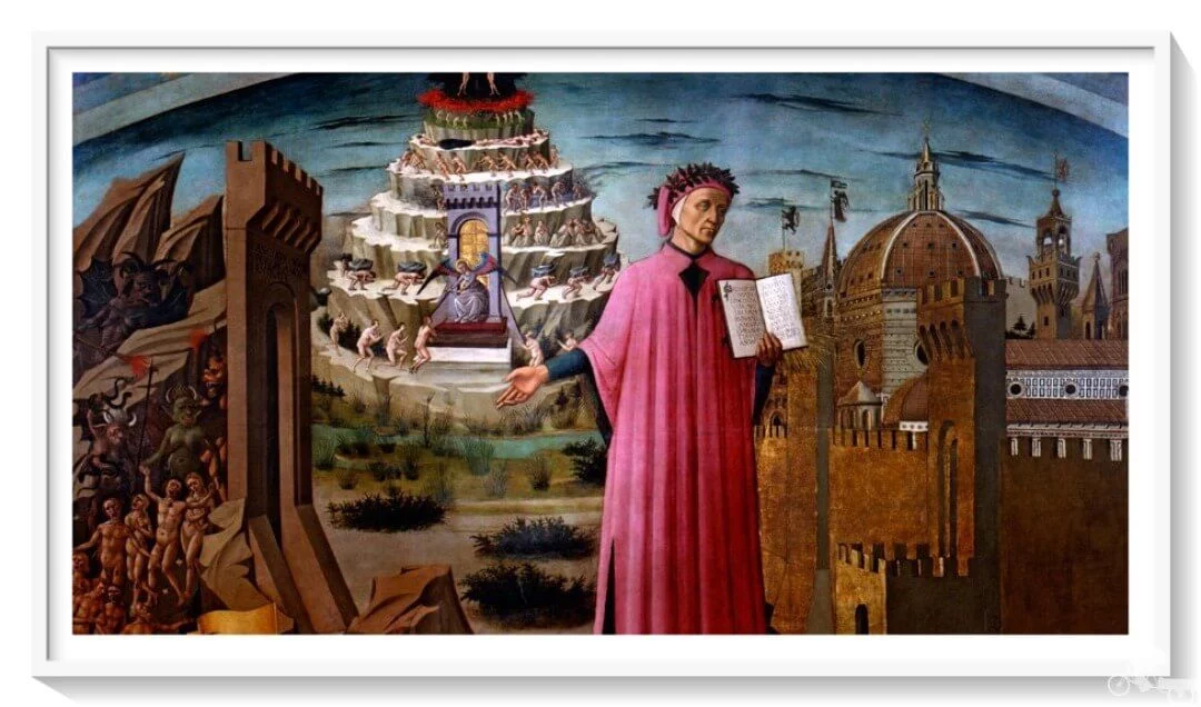 La Divina Comedia Domenico Di Michelino